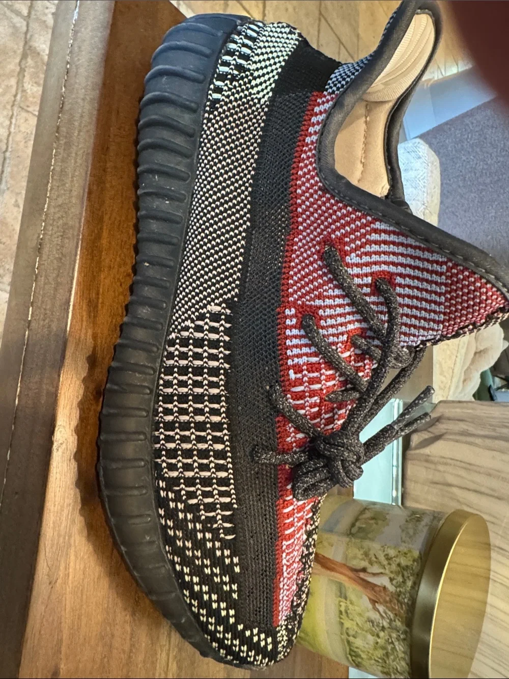 adidas Yeezy Boost 360 V2 Knit, non reflective.  Men’s 10.  $125